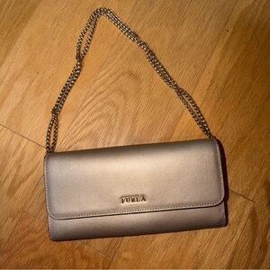 Furla Gold Wallet on Chain